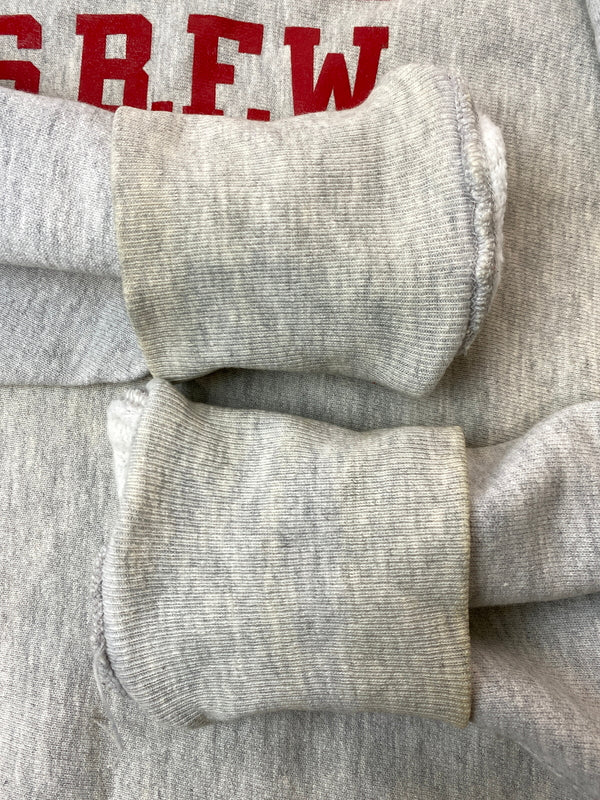 【現状渡し品】【メンズ】 CHAMPION チャンピオン 90S REVERSE WEAVE SWEATSHIRT 90年代 リバースウィーブ スウェットシャツ ヴィンテージ メンズ トップス トレーナー 146-261020-em-47-min サイズ：L カラー：ライトグレー 万代Net店
