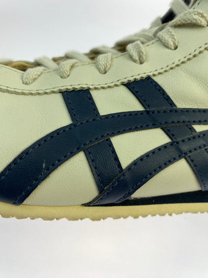 【中古品】【メンズ】 ONITSUKA TIGER オニツカタイガー MEXICO MID RUNNER メキシコ ミッド ランナー ミドルカット スニーカー メンズ シューズ 靴 163-261018-em-37-min サイズ：27.5cm カラー：ネイビー/ベージュ 万代Net店