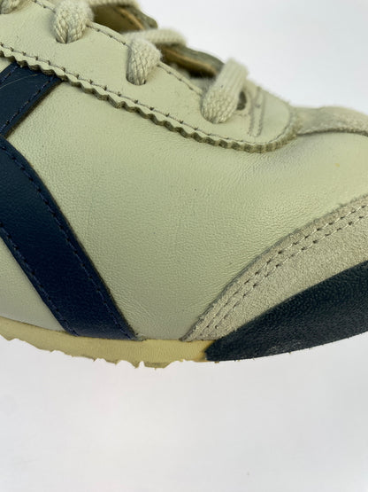 【中古品】【メンズ】 ONITSUKA TIGER オニツカタイガー MEXICO MID RUNNER メキシコ ミッド ランナー ミドルカット スニーカー メンズ シューズ 靴 163-261018-em-37-min サイズ：27.5cm カラー：ネイビー/ベージュ 万代Net店