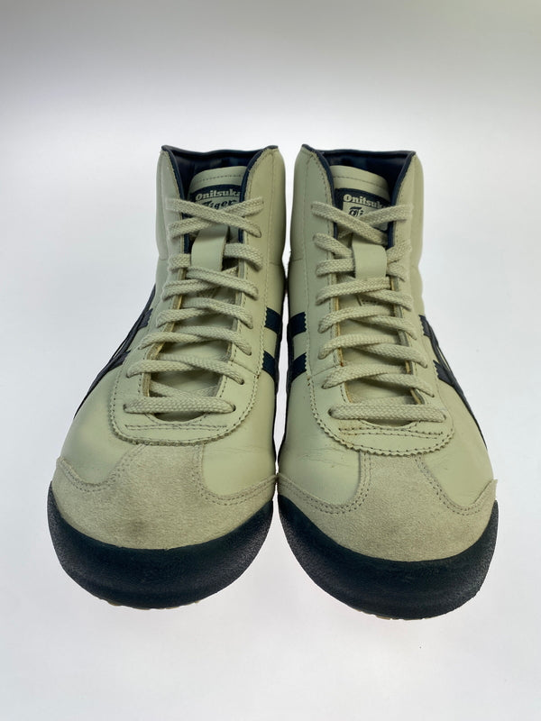 【中古品】【メンズ】 ONITSUKA TIGER オニツカタイガー MEXICO MID RUNNER メキシコ ミッド ランナー ミドルカット スニーカー メンズ シューズ 靴 163-261018-em-37-min サイズ：27.5cm カラー：ネイビー/ベージュ 万代Net店