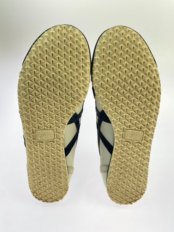 【中古品】【メンズ】 ONITSUKA TIGER オニツカタイガー MEXICO MID RUNNER メキシコ ミッド ランナー ミドルカット スニーカー メンズ シューズ 靴 163-261018-em-37-min サイズ：27.5cm カラー：ネイビー/ベージュ 万代Net店