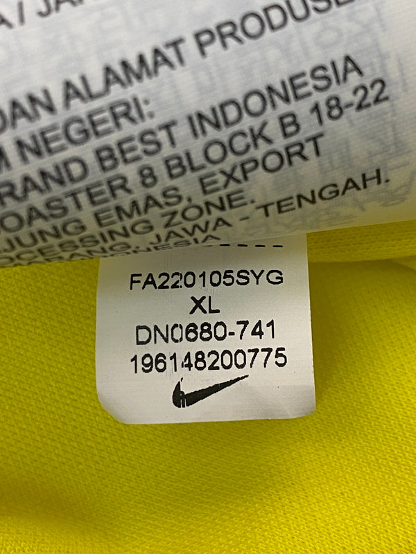【中古品】【メンズ】 NIKE ブラジル代表 2022 ホーム 半袖レプリカユニフォーム DN0680-741 半袖 Tシャツ メンズ トップス 148-261020-em-34-min サイズ：XL カラー：イエロー 万代Net店