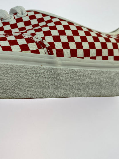 【中古品】【メンズ】 VANS バンズ AUTHENTIC VN000EGAR30 オーセンティック ローカット スニーカー シューズ 靴 163-261018-em-35-min サイズ：26.5cm カラー：レーシングレッド / ホワイト 万代Net店