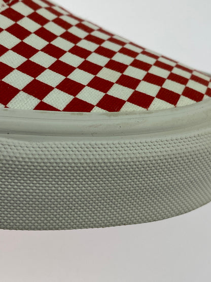 【中古品】【メンズ】 VANS バンズ AUTHENTIC VN000EGAR30 オーセンティック ローカット スニーカー シューズ 靴 163-261018-em-35-min サイズ：26.5cm カラー：レーシングレッド / ホワイト 万代Net店