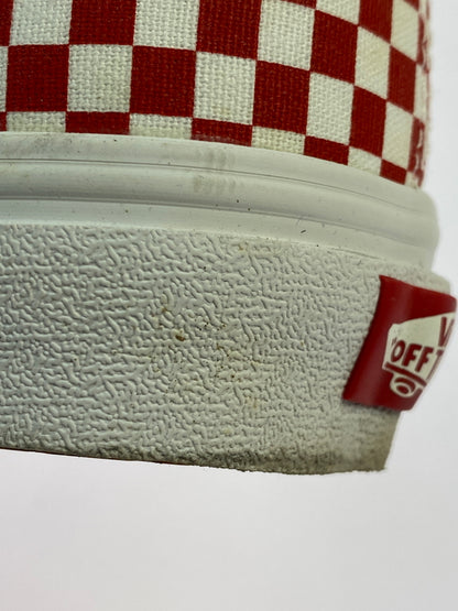 【中古品】【メンズ】 VANS バンズ AUTHENTIC VN000EGAR30 オーセンティック ローカット スニーカー シューズ 靴 163-261018-em-35-min サイズ：26.5cm カラー：レーシングレッド / ホワイト 万代Net店
