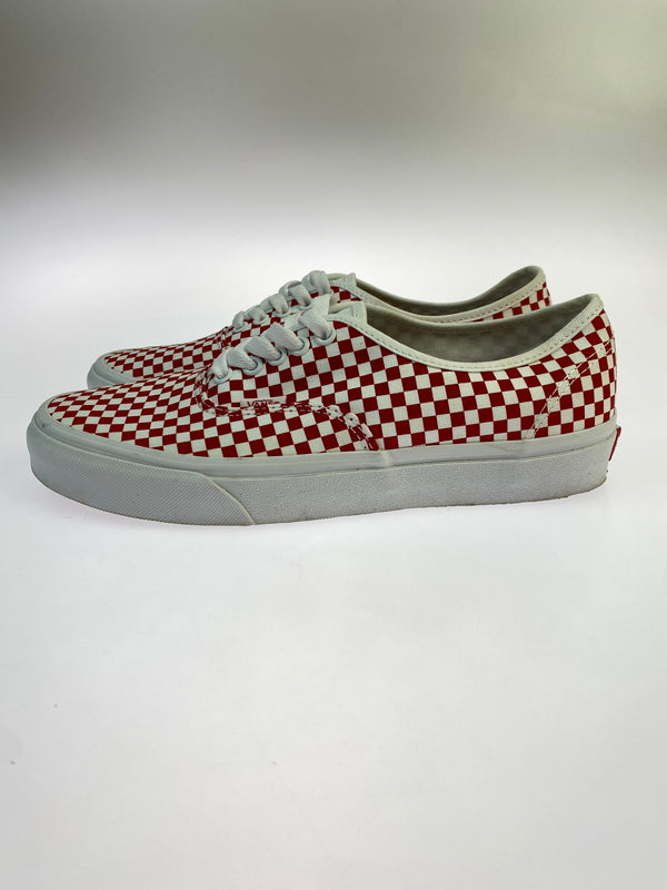 【中古品】【メンズ】 VANS バンズ AUTHENTIC VN000EGAR30 オーセンティック ローカット スニーカー シューズ 靴 163-261018-em-35-min サイズ：26.5cm カラー：レーシングレッド / ホワイト 万代Net店
