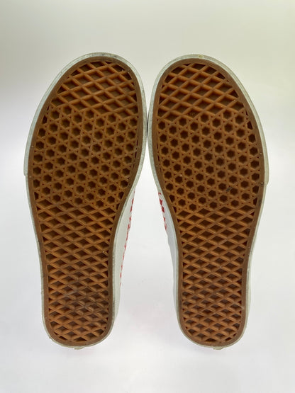 【中古品】【メンズ】 VANS バンズ AUTHENTIC VN000EGAR30 オーセンティック ローカット スニーカー シューズ 靴 163-261018-em-35-min サイズ：26.5cm カラー：レーシングレッド / ホワイト 万代Net店
