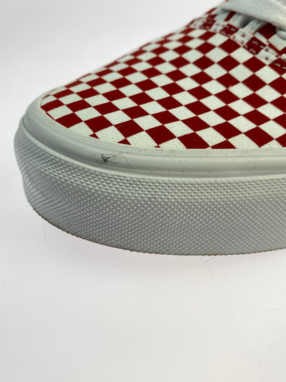 【中古品】【メンズ】 VANS バンズ AUTHENTIC VN000EGAR30 オーセンティック ローカット スニーカー シューズ 靴 163-261018-em-35-min サイズ：26.5cm カラー：レーシングレッド / ホワイト 万代Net店