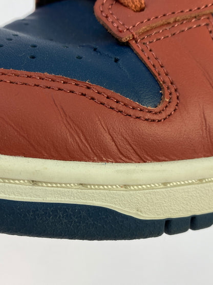 【中古品】【レディース】 W NIKE ナイキ DUNK LOW "CANYON RUST" DD1503-602 ウィメンズ ダンク ロー キャニオン ラスト 靴 シューズ スニーカー SNEAKER 160-261017-KS-21-min サイズ：27cm US10 カラー：赤茶色/ネイビー 万代Net店