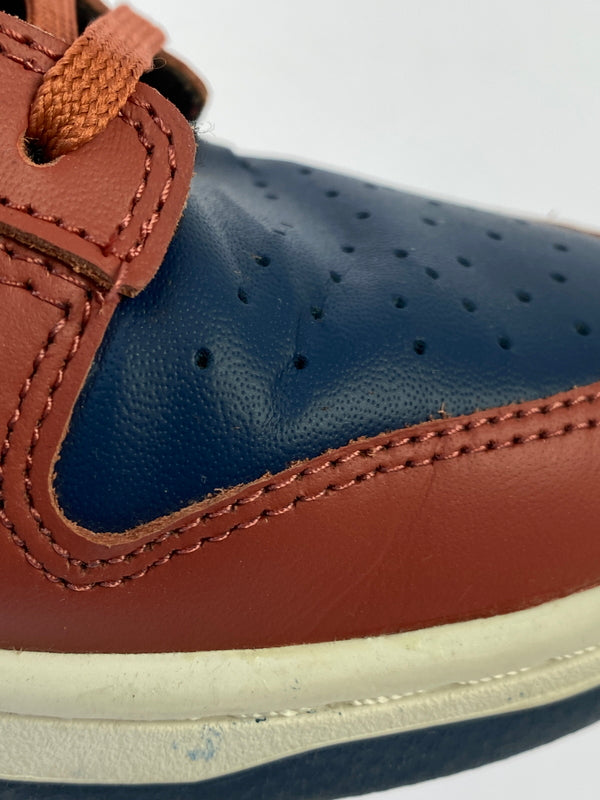 【中古品】【レディース】 W NIKE ナイキ DUNK LOW "CANYON RUST" DD1503-602 ウィメンズ ダンク ロー キャニオン ラスト 靴 シューズ スニーカー SNEAKER 160-261017-KS-21-min サイズ：27cm US10 カラー：赤茶色/ネイビー 万代Net店