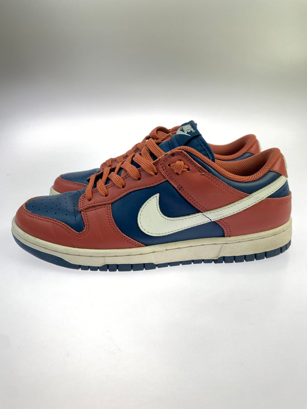 【中古品】【レディース】 W NIKE ナイキ DUNK LOW "CANYON RUST" DD1503-602 ウィメンズ ダンク ロー キャニオン ラスト 靴 シューズ スニーカー SNEAKER 160-261017-KS-21-min サイズ：27cm US10 カラー：赤茶色/ネイビー 万代Net店