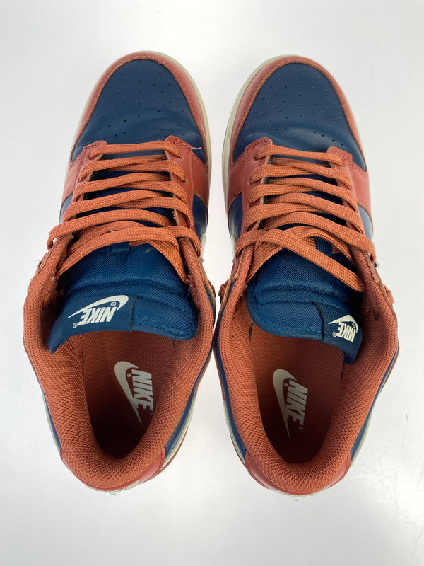 【中古品】【レディース】 W NIKE ナイキ DUNK LOW "CANYON RUST" DD1503-602 ウィメンズ ダンク ロー キャニオン ラスト 靴 シューズ スニーカー SNEAKER 160-261017-KS-21-min サイズ：27cm US10 カラー：赤茶色/ネイビー 万代Net店