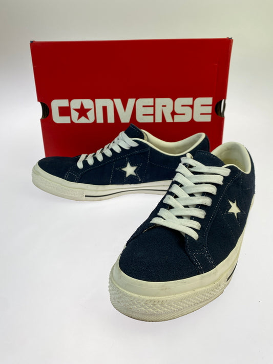 【中古品】【メンズ】 CONVERSE コンバース ONE STAR SUEDE ワンスター スエード 靴 シューズ スニーカー 163-261021-hu-03-min カラー：ネイビー 万代Net店