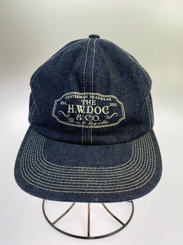 【中古品】【メンズ/レディース】 THE H.W.DOG&CO ザ エイチ ダブリュー ドッグ アンド コーTRUCKER DENIM CAP トラッカー デニム キャップ 帽子 185-261025-em-04-min カラー：インディゴブルー 万代Net店