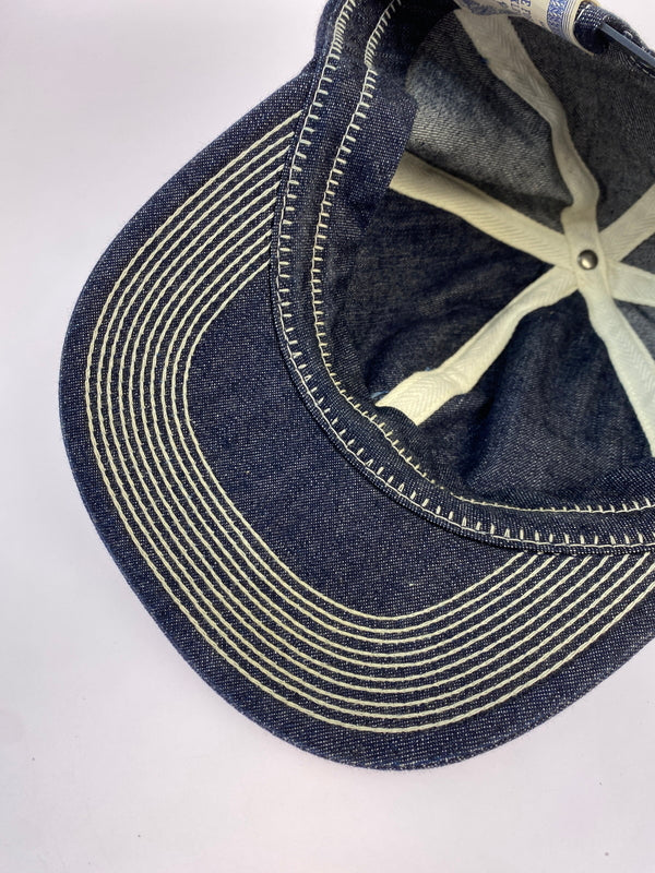【中古品】【メンズ/レディース】 THE H.W.DOG&CO ザ エイチ ダブリュー ドッグ アンド コーTRUCKER DENIM CAP トラッカー デニム キャップ 帽子 185-261025-em-04-min カラー：インディゴブルー 万代Net店