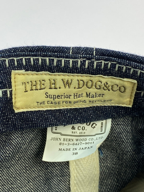 【中古品】【メンズ/レディース】 THE H.W.DOG&CO ザ エイチ ダブリュー ドッグ アンド コーTRUCKER DENIM CAP トラッカー デニム キャップ 帽子 185-261025-em-04-min カラー：インディゴブルー 万代Net店