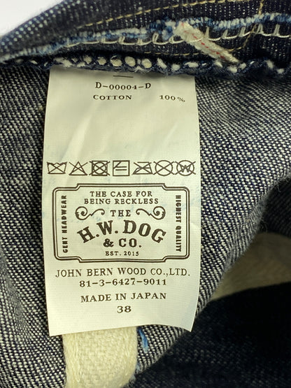 【中古品】【メンズ/レディース】 THE H.W.DOG&CO ザ エイチ ダブリュー ドッグ アンド コーTRUCKER DENIM CAP トラッカー デニム キャップ 帽子 185-261025-em-04-min カラー：インディゴブルー 万代Net店