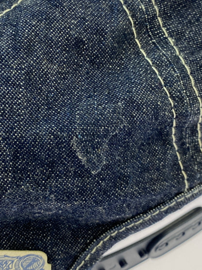 【中古品】【メンズ/レディース】 THE H.W.DOG&CO ザ エイチ ダブリュー ドッグ アンド コーTRUCKER DENIM CAP トラッカー デニム キャップ 帽子 185-261025-em-04-min カラー：インディゴブルー 万代Net店