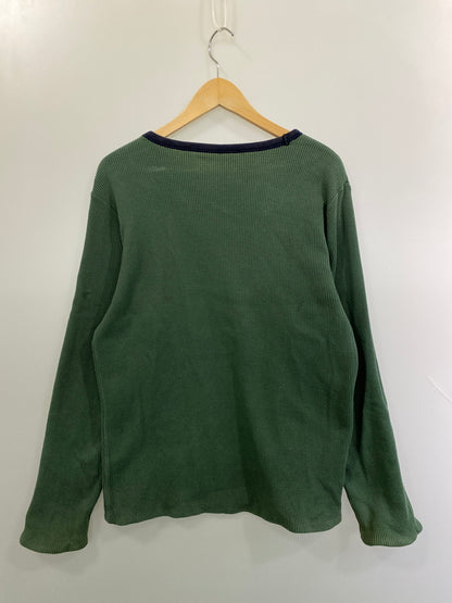 【中古品】【メンズ】 CHAMPION REVERSIBLE SWEATSHIRT リバーシブル スウェットシャツ メンズ 長袖Tシャツ トップス 146-261016-em-10-min サイズ：M カラー：ネイビー/グリーン 万代Net店