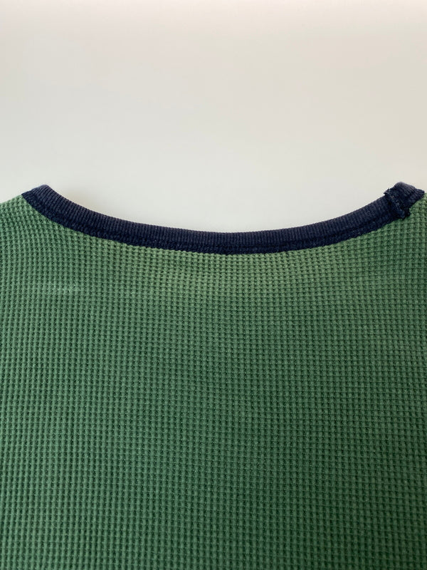 【中古品】【メンズ】 CHAMPION REVERSIBLE SWEATSHIRT リバーシブル スウェットシャツ メンズ 長袖Tシャツ トップス 146-261016-em-10-min サイズ：M カラー：ネイビー/グリーン 万代Net店