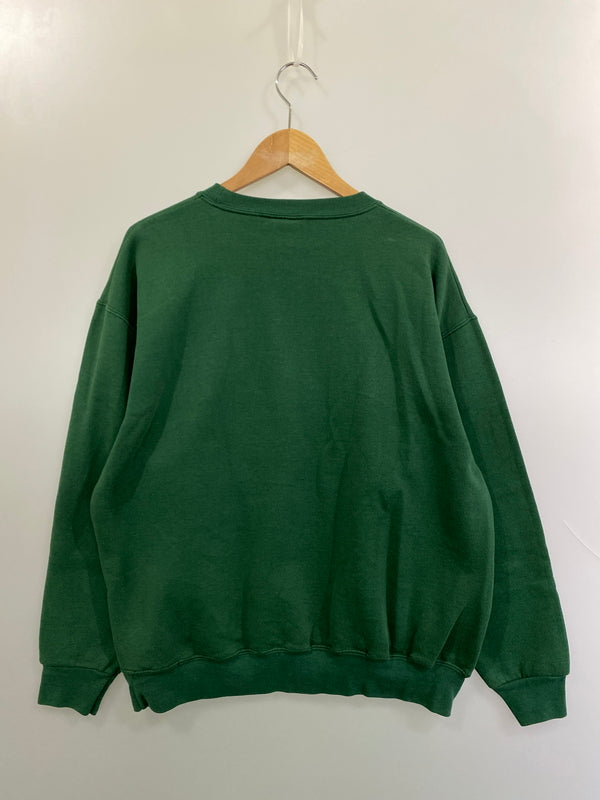 【中古品】【メンズ】 LEE リー SWEAT SHIRT スウェット シャツ メンズ トップス 長袖 トレーナー 146-261016-em-11-min サイズ：L カラー：グリーン 万代Net店