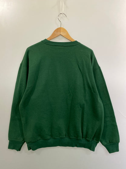 【中古品】【メンズ】 LEE リー SWEAT SHIRT スウェット シャツ メンズ トップス 長袖 トレーナー 146-261016-em-11-min サイズ：L カラー：グリーン 万代Net店