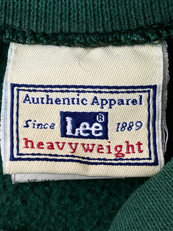 【中古品】【メンズ】 LEE リー SWEAT SHIRT スウェット シャツ メンズ トップス 長袖 トレーナー 146-261016-em-11-min サイズ：L カラー：グリーン 万代Net店