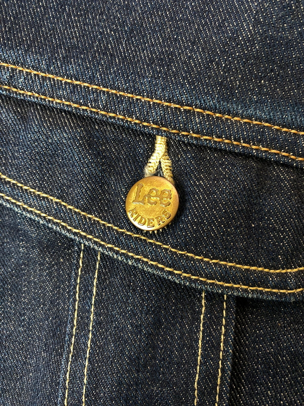 【中古品】【メンズ】 LEE リー DENIM JACKET LM8100 デニム ジャケット メンズ アウター Gジャン 145-261015-em-05-min サイズ：M カラー：インディゴ 万代Net店