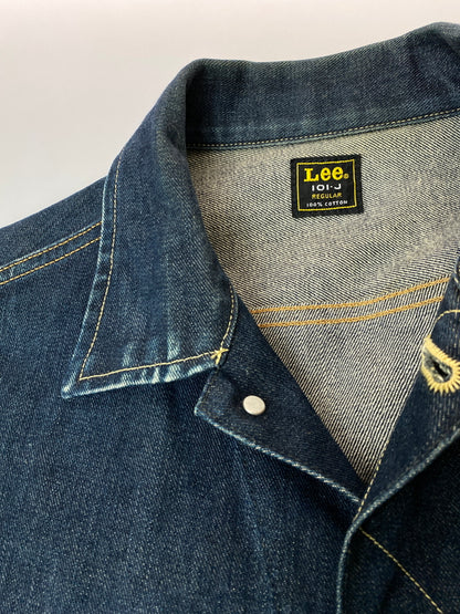 【中古品】【メンズ】 LEE リー DENIM JACKET LM8100 デニム ジャケット メンズ アウター Gジャン 145-261015-em-05-min サイズ：M カラー：インディゴ 万代Net店