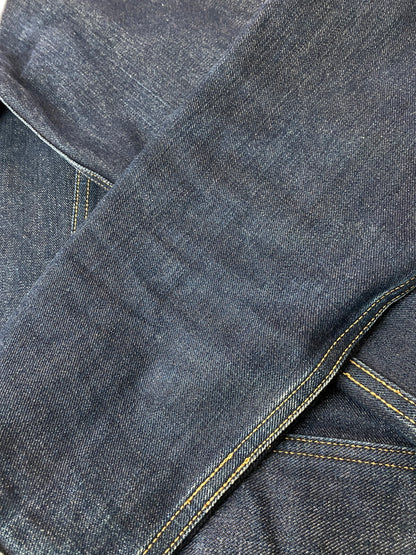 【中古品】【メンズ】 LEE リー DENIM JACKET LM8100 デニム ジャケット メンズ アウター Gジャン 145-261015-em-05-min サイズ：M カラー：インディゴ 万代Net店
