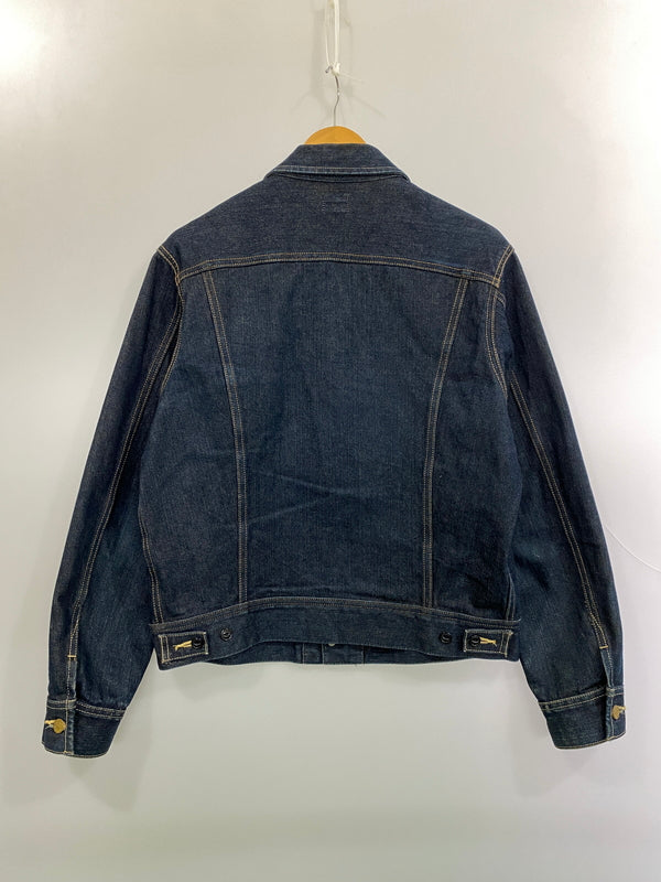 【中古品】【メンズ】 LEE リー DENIM JACKET LM8100 デニム ジャケット メンズ アウター Gジャン 145-261015-em-05-min サイズ：M カラー：インディゴ 万代Net店