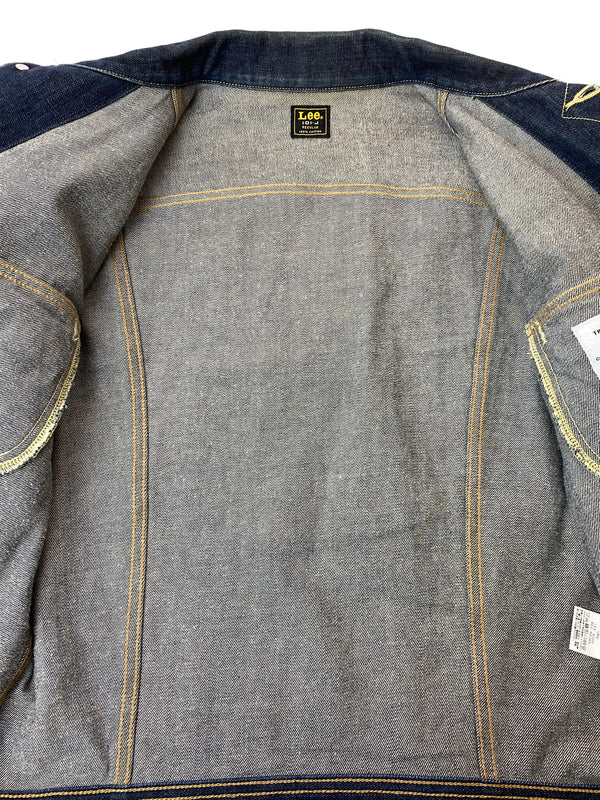【中古品】【メンズ】 LEE リー DENIM JACKET LM8100 デニム ジャケット メンズ アウター Gジャン 145-261015-em-05-min サイズ：M カラー：インディゴ 万代Net店