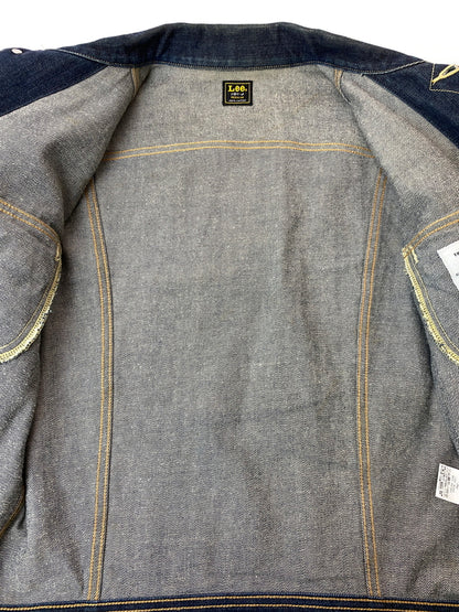 【中古品】【メンズ】 LEE リー DENIM JACKET LM8100 デニム ジャケット メンズ アウター Gジャン 145-261015-em-05-min サイズ：M カラー：インディゴ 万代Net店
