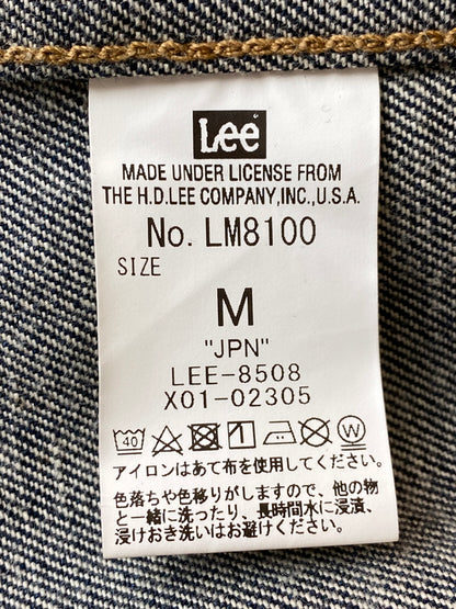 【中古品】【メンズ】 LEE リー DENIM JACKET LM8100 デニム ジャケット メンズ アウター Gジャン 145-261015-em-05-min サイズ：M カラー：インディゴ 万代Net店