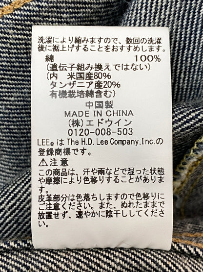 【中古品】【メンズ】 LEE リー DENIM JACKET LM8100 デニム ジャケット メンズ アウター Gジャン 145-261015-em-05-min サイズ：M カラー：インディゴ 万代Net店