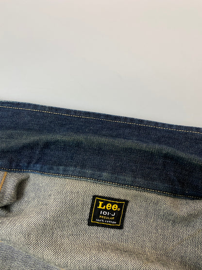 【中古品】【メンズ】 LEE リー DENIM JACKET LM8100 デニム ジャケット メンズ アウター Gジャン 145-261015-em-05-min サイズ：M カラー：インディゴ 万代Net店