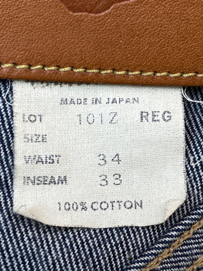 【現状渡し品】【メンズ】 LEE リー DENIM PANTS LM8101 デニムパンツ ジーンズ ジーパン ボトムス 156-261016-em-06-min サイズ：34 カラー：ブルーインディゴ 万代Net店