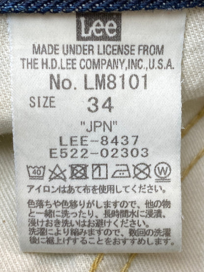 【現状渡し品】【メンズ】 LEE リー DENIM PANTS LM8101 デニムパンツ ジーンズ ジーパン ボトムス 156-261016-em-06-min サイズ：34 カラー：ブルーインディゴ 万代Net店