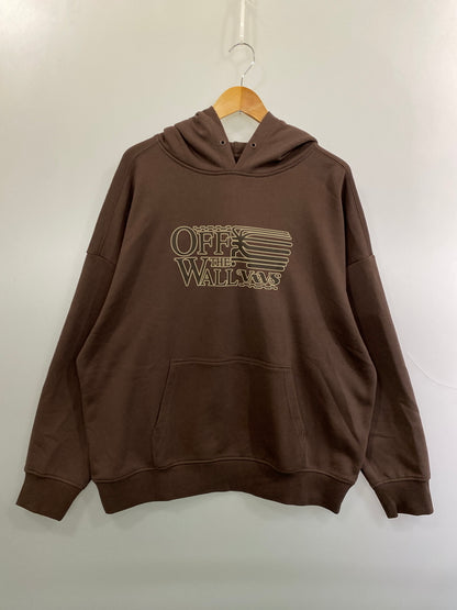 【中古品】【メンズ】 VANS バンズ RARE HOODIE レア フーディー メンズ パーカー トップス 147-261020-em-41-min サイズ：M カラー：ブラウン 万代Net店