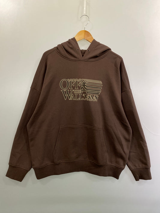 【中古品】【メンズ】 VANS バンズ RARE HOODIE レア フーディー メンズ パーカー トップス 147-261020-em-41-min サイズ：M カラー：ブラウン 万代Net店