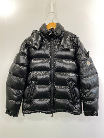【中古品】【メンズ】 MONCLER モンクレール MAYA GIUBBOTTO DOWN JACKET 142-091-40366-05 マヤ ジュボット ダウンジャケット メンズ アウター ブルゾン 141-261015-em-36-min カラー：ブラック 万代Net店