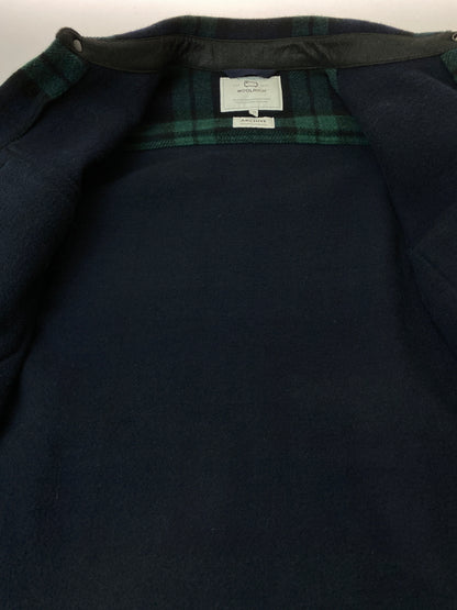 【中古品】【メンズ】 WOOLRICH ウールリッチ LS SHIRT WOOS0068 ロングスリーブ シャツ メンズ 長袖シャツ トップス 147-261020-em-43-min サイズ：M カラー：グリーン/ネイビー 万代Net店