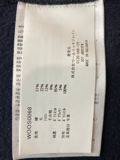 【中古品】【メンズ】 WOOLRICH ウールリッチ LS SHIRT WOOS0068 ロングスリーブ シャツ メンズ 長袖シャツ トップス 147-261020-em-43-min サイズ：M カラー：グリーン/ネイビー 万代Net店