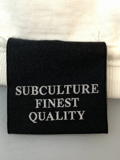 【中古品】【メンズ】 SUBCULTURE サブカルチャー BAD GIRL TEE バッド ガール ティー メンズ トップス 半袖Tシャツ 142-261017-KS-11-min サイズ：2 カラー：ホワイト 万代Net店