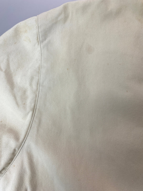 【現状渡し品】【メンズ】 POLO RALPH LAUREN ポロ・ラルフローレン 90'S SWINGTOP 90年代 スイングトップ ショート丈 ブルゾン ライトアウター 146-261015-em-22-min サイズ：M カラー：アイボリー 万代Net店