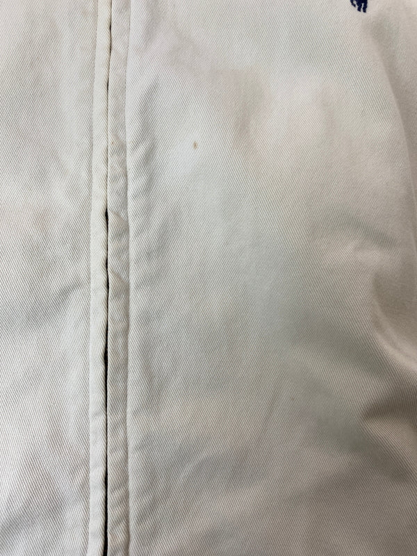 【現状渡し品】【メンズ】 POLO RALPH LAUREN ポロ・ラルフローレン 90'S SWINGTOP 90年代 スイングトップ ショート丈 ブルゾン ライトアウター 146-261015-em-22-min サイズ：M カラー：アイボリー 万代Net店