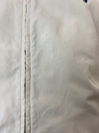 【現状渡し品】【メンズ】 POLO RALPH LAUREN ポロ・ラルフローレン 90'S SWINGTOP 90年代 スイングトップ ショート丈 ブルゾン ライトアウター 146-261015-em-22-min サイズ：M カラー：アイボリー 万代Net店