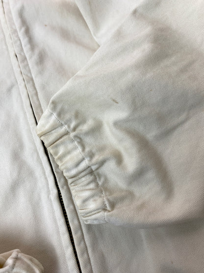 【現状渡し品】【メンズ】 POLO RALPH LAUREN ポロ・ラルフローレン 90'S SWINGTOP 90年代 スイングトップ ショート丈 ブルゾン ライトアウター 146-261015-em-22-min サイズ：M カラー：アイボリー 万代Net店