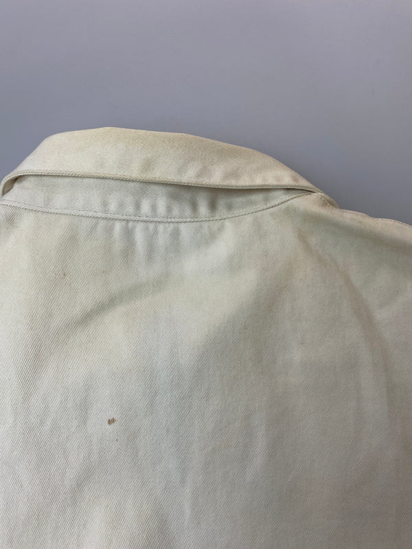 【現状渡し品】【メンズ】 POLO RALPH LAUREN ポロ・ラルフローレン 90'S SWINGTOP 90年代 スイングトップ ショート丈 ブルゾン ライトアウター 146-261015-em-22-min サイズ：M カラー：アイボリー 万代Net店