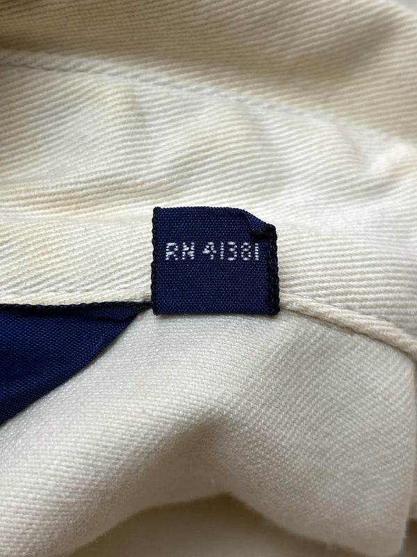 【現状渡し品】【メンズ】 POLO RALPH LAUREN ポロ・ラルフローレン 90'S SWINGTOP 90年代 スイングトップ ショート丈 ブルゾン ライトアウター 146-261015-em-22-min サイズ：M カラー：アイボリー 万代Net店